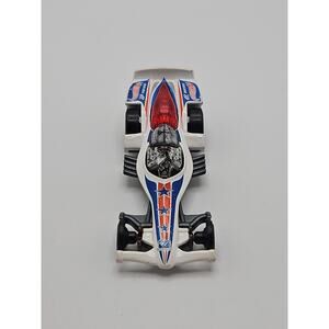 Hot Wheels Madfast Drag Race Car Red White and Blue Stars
